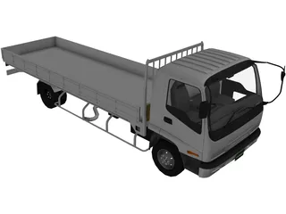 Isuzu Forward V Cargo (1998) 3D Model preview