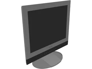 Monitor ViewSonic vx2000 3D Model preview