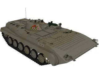BMP-1 Russia 3D Model preview