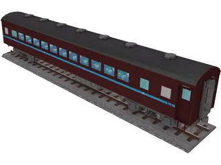 Wagon SW 3D Model preview