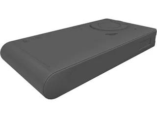 Phone LG KU990i 3D Model preview
