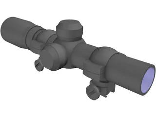 Barska AC10842 Rifle Scope 3D Model preview