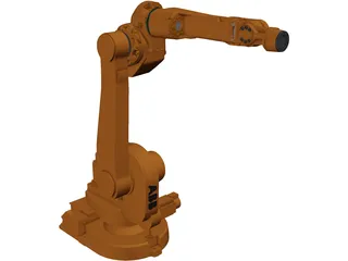 ABB IRB 1600ID 6-axis Robot 3D Model preview