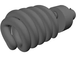Light Electric Bulb 3D Model preview