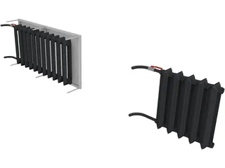 Radiator 3D Model preview