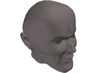 Head Man 3D Model preview