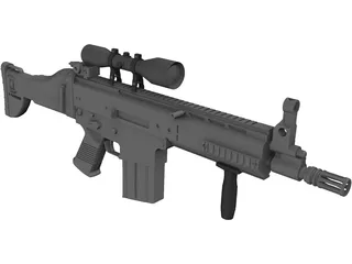 Scar-H 3D Model preview