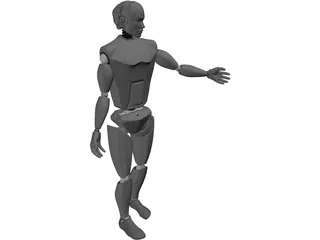 Crash Test Dummy 3D Model preview