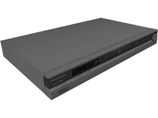 Panasonic DVD Player 3D Model preview