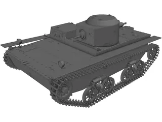 T-38 3D Model preview