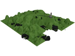 Farol 3D Model preview