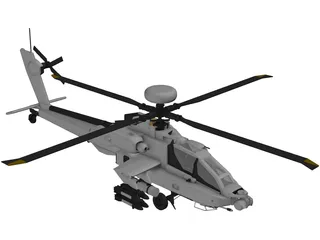 Hubschrauber 3D Model preview