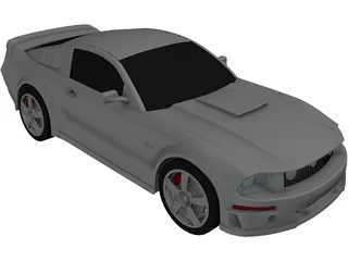 Ford Mustang 3D Model preview