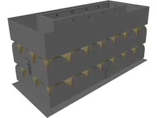 Sponza Atrium 3D Model preview