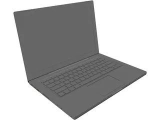 Apple MacBook 3D Model preview