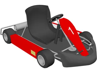 Kart 3D Model preview
