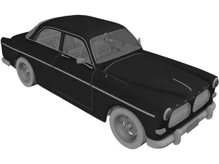 Volvo Amazon (1968) 3D Model preview