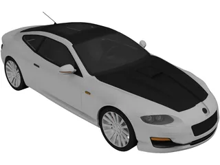 Concept Car (2010) 3D Model preview