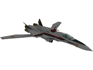 VF-25F 3D Model preview