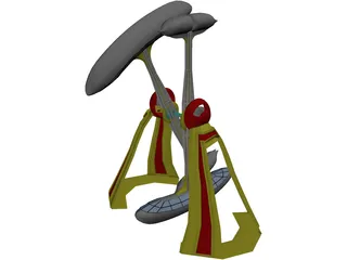 Banana Ride 3D Model preview