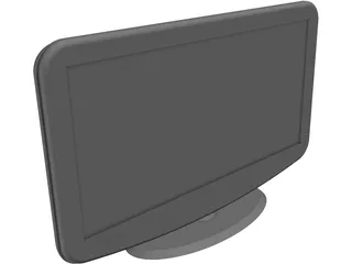 Samsung TV 40 Inch 3D Model preview