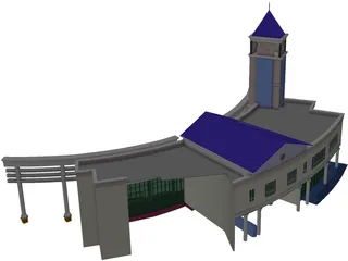 Building 3D Model preview