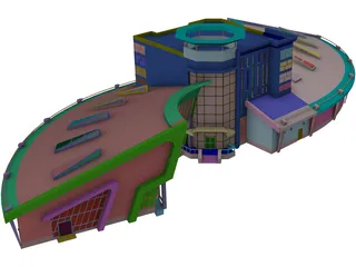 Building 3D Model preview