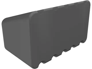 Fuel Tank 3D Model preview