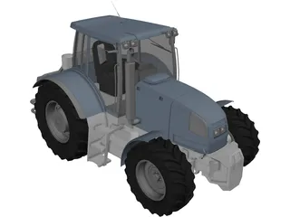 Tractor 3D Model preview