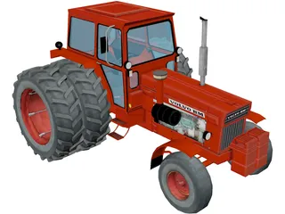 Volvo BM 800 Series Tractor 3D Model preview