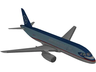 Sukhoi SuperJet 100 3D Model preview