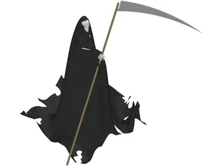 Death 3D Model preview