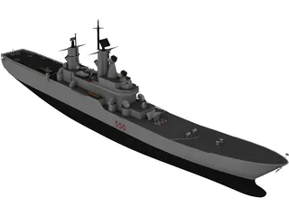 Venetto Ship 3D Model preview