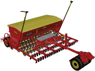 Vaderstad Rapid 400 3D Model preview