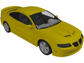 Pontiac GTO 3D Model preview