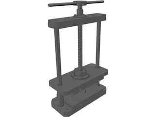 Handpress 3D Model preview