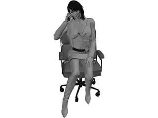 Amy 3D Model preview