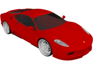 Ferrari F430 (2006) 3D Model preview