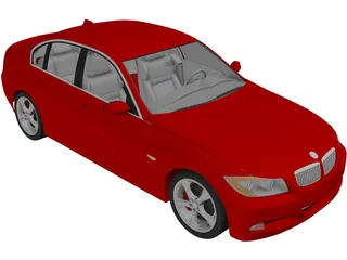 BMW M3 (2006) 3D Model preview