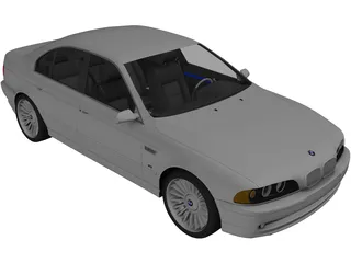 BMW M5 (2002) 3D Model preview