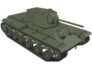 KV-1 3D Model preview