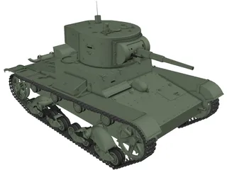 T26 3D Model preview