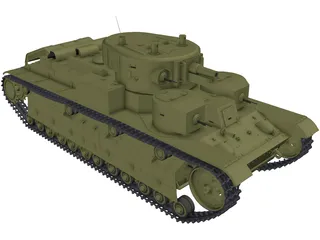 T28 3D Model preview