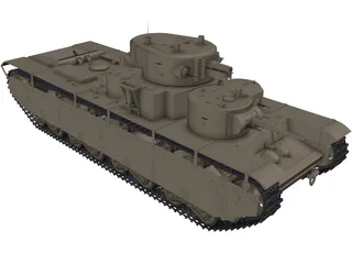 T35A 3D Model preview