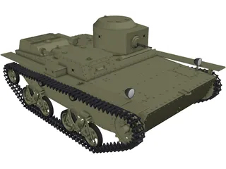 T38 3D Model preview