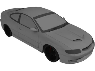 Holden Monaro 3D Model preview