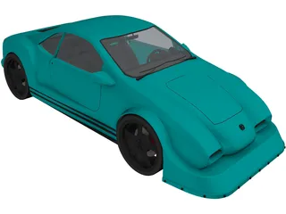 Karmann Concept 3D Model preview