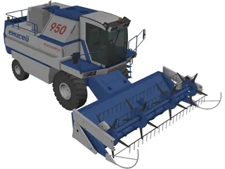 Thresher 3D Model preview