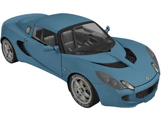 Lotus Elise S2 3D Model preview