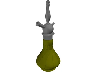 ELG Hookah 3D Model preview